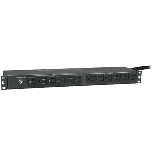 TrippLite 24-Outlets PDU2430 Single-Phase Basic 1-Units Horizontal Rackmount Power Distribution Unit 1