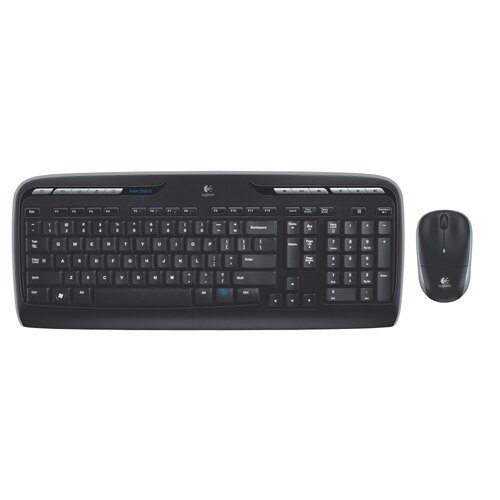 Logitech Wireless Desktop MK320 - Keyboard and mouse set - wireless - 2.4 GHz 1