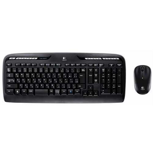 Wireless Desktop MK320 Keyboard and Mouse - French 1