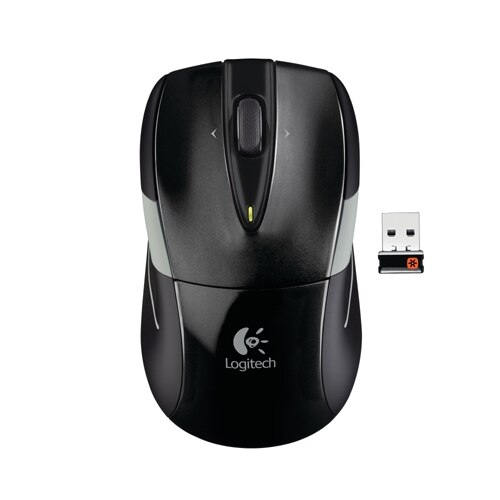 Logitech M525 Full-Size Wireless Laser Mouse - Black (910-002696) 1