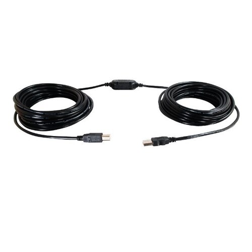 C2G USB Active Extension Cable (Center Booster Format) - USB extension cable - 12 m 1