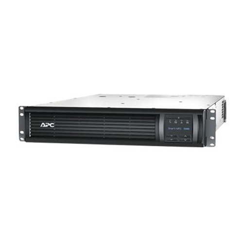 APC Smart-UPS 3000 LCD - UPS (rack-mountable) - AC 120 V - 2.7 kW - 3000 VA - RS-232, USB - output connectors: 8 - 2U - black 1