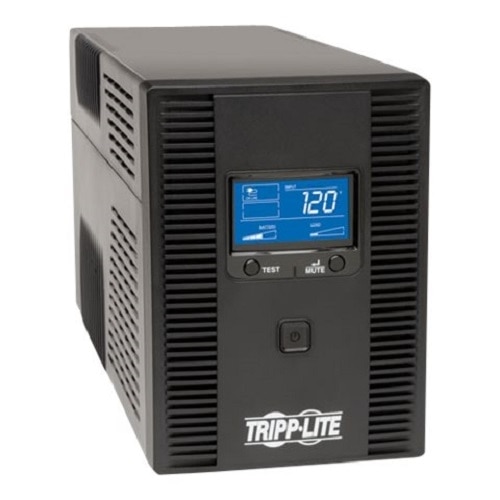 Tripp Lite UPS Smart LCD 120V 50/60Hz 1500VA 900W Line-Interactive AVR, Tower, Battery Back-Up LCD, USB, 10 Outlets -... 1