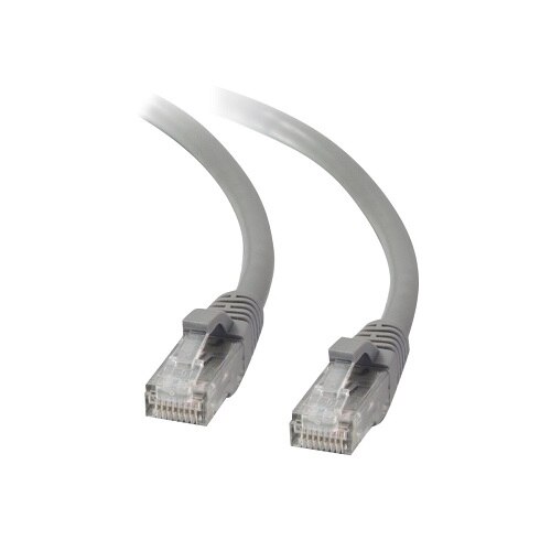 C2G 5ft Cat5e Ethernet Cable - Snagless Unshielded (UTP) - Gray - patch cable - 1.5 m - grey 1