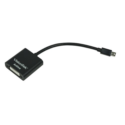 VisionTek Mini DisplayPort to Single Link DVI-D Adapter 1