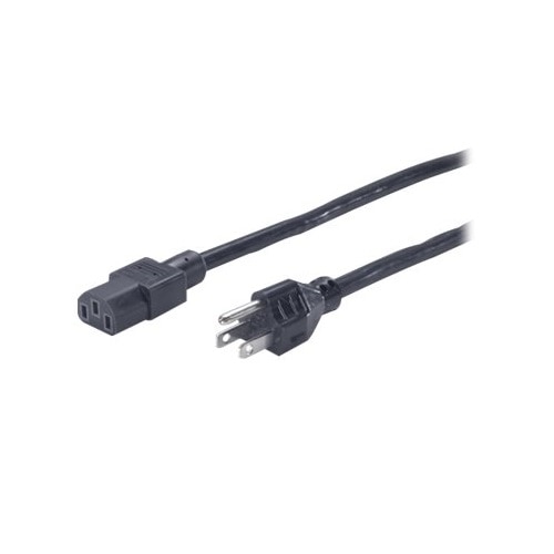 APC - Power cable - NEMA 5-15 (M) to IEC 60320 C13 - AC 120 V - 2.44 m - black - for P/N: PS250, SU1000RM2U, SUA1000RM2U, SUA1000RM2U-TU, SUA1000XL, SUA2200X115, SUA3000 1