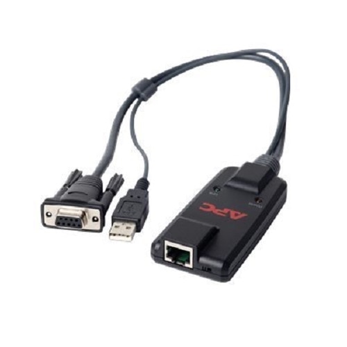 APC Serial Server Module - KVM extender - USB - for KVM 2G Enterprise Analog, Enterprise Digital/IP 1
