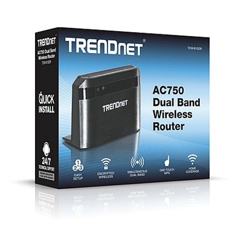 TRENDnet TEW-810DR Dual Band Wireless AC750 Router 1