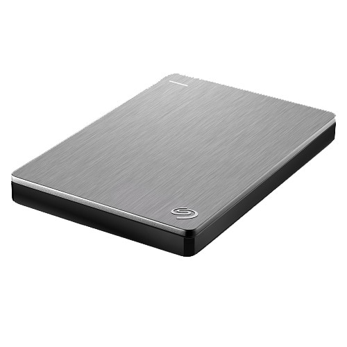 Seagate 1TB Backup Plus Slim Portable Drive - USB 3.0 - Silver (STDR1000101) 1