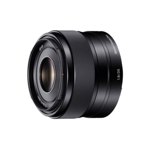 Sony SEL35F18 - Lens - 35 mm - f/1.8 OSS - Sony E-mount - for Handycam NEX-VG900; α NEX 3NL, 3NY, C3, F3D, F3K, F3Y 1