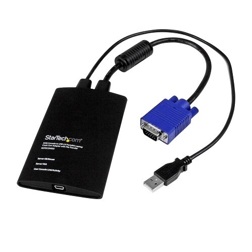 USB Crash Cart Adapter Portable Server Room Laptop to