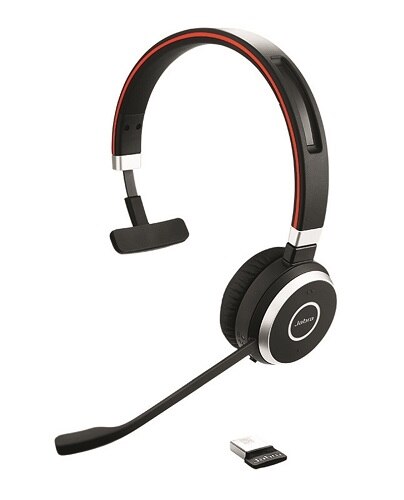 Jabra Evolve 65 UC mono - Headset - on-ear - convertible - Bluetooth - wireless - NFC - USB 1
