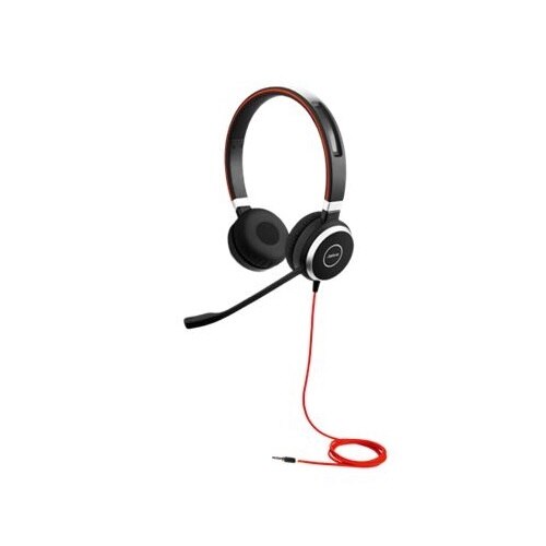 Jabra Evolve 40 MS stereo - Headset - on-ear - wired - USB, 3.5 mm jack - Certified for Skype for Business 1
