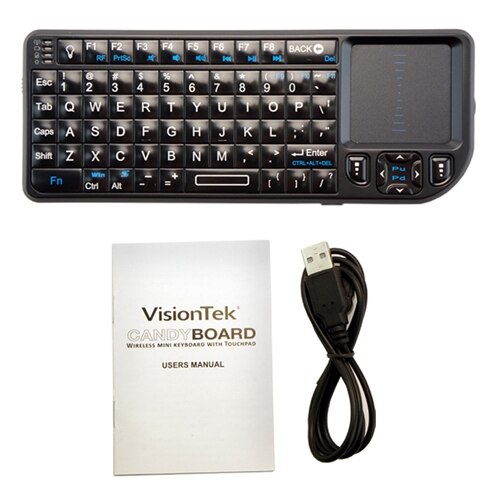 VisionTek Candyboard Wireless Mini - Black 1