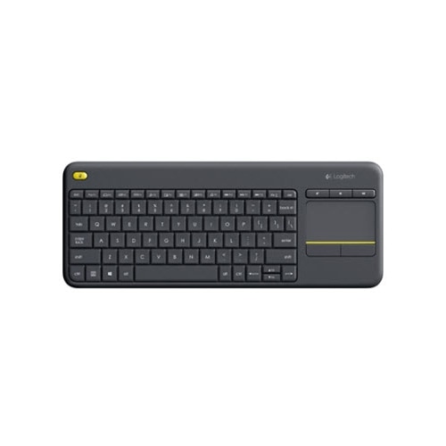 Logitech Wireless Touch Keyboard K400 Plus - Keyboard - with touchpad - wireless - 2.4 GHz - black 1
