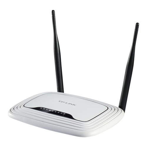 TP-LINK TL-WR841N 300Mbps Wireless N Router - Wireless router - 4-port switch - 802.11b/g/n (draft 2.0) - 2.4 GHz 1