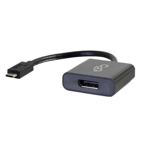 C2G USB C to DisplayPort Adapter - External video adapter - USB-C  -  DisplayPort - black | Dell Canada