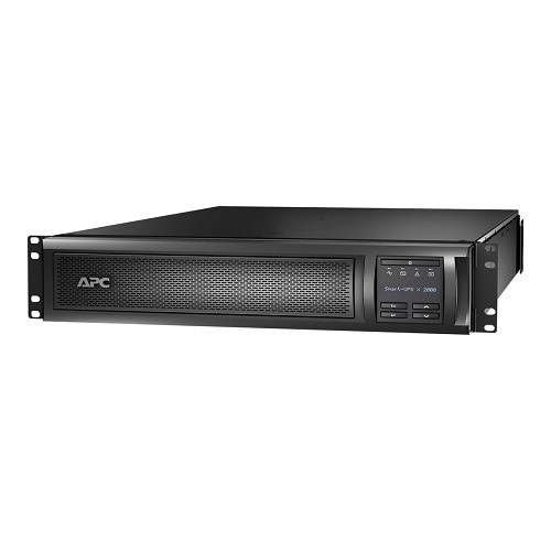 APC Smart-UPS X 2200 Rack/Tower LCD - UPS - AC 230 V - 2200 VA - Ethernet, USB - black - with APC UPS Network Management Card 1