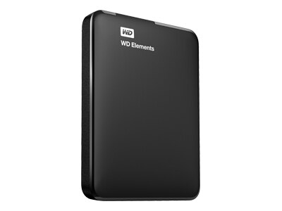 WD Elements Portable WDBUZG0010BBK - Hard drive - 1 TB - external (portable) - USB 3.0 1