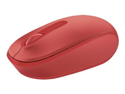 Microsoft Wireless Mobile Mouse 1850 - mouse - 2.4 GHz - flame red 1