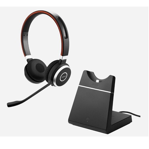Jabra Evolve 65 MS stereo - Headset - on-ear - Bluetooth - wireless 1