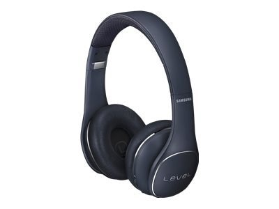 Samsung Level On - Headphones with mic - on-ear - wireless - Bluetooth - active noise cancelling - blue black 1