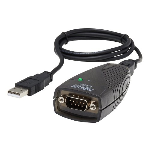 Tripp Lite Keyspan High Speed USB to Serial Adapter - Serial adapter - USB - RS-232 - black 1