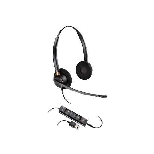 Poly EncorePro HW525 - 500 USB Series - headset - on-ear - wired - USB 1