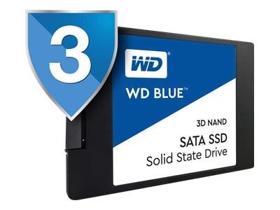 WD Blue 3D NAND SATA SSD WDS200T2B0A - Solid state drive - 2 TB - internal - 2.5-inch - SATA 6Gb/s 1