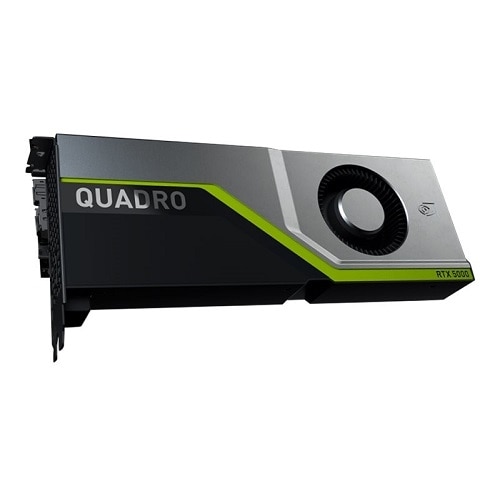 NVIDIA Quadro RTX 5000 - Graphics card - Quadro RTX 5000 - 16 GB GDDR6 - PCIe 3.0 x16 - 4 x DisplayPort, USB-C 1