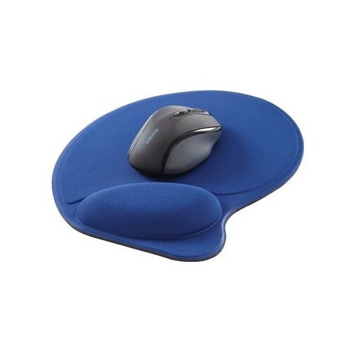 Kensington Wrist Pillow Mouse Wrist Rest Mouse pad with wrist pillow - Blue 1