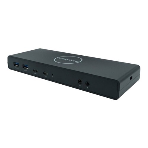 VisionTek VT4500 - Docking station - USB-C - 2 x HDMI, 2 x DP - GigE 1