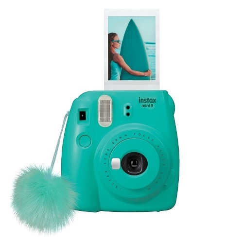 Fujifilm Instax Mini 9 - Instant camera - lens: 60 mm (surf blue) 1
