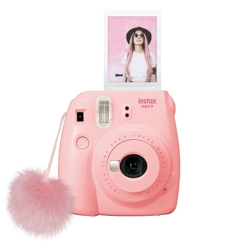 FUJIFILM INSTAX Mini 9 Instant Film Camera (Seashell Pink) | Dell