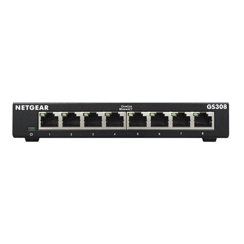 NETGEAR GS308 - switch - 8 ports - unmanaged 1