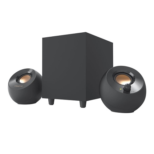 Creative Pebble Plus - Speaker system - for PC - 2.1-channel - 8-watt (Total) - black 1