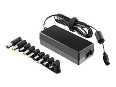 Aluratek Universal Laptop / Netbook Power Adapter ANPA01F - Power adapter - AC 100-240 V - black 1