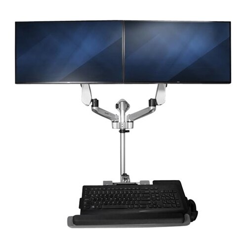 StarTech.com Wall Mounted Computer Workstation - Dual Monitor, Articulating - Mounting kit 1
