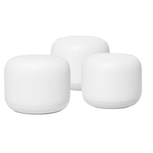 Google Nest Wifi - Wi-Fi system (router, 2 extenders) - Dual Band 1