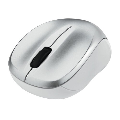 Verbatim Silent Wireless Blue LED Mouse - mouse - 2.4 GHz - silver 1