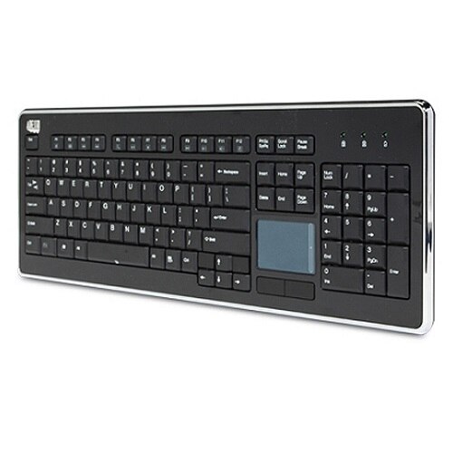 Adesso Wireless SlimTouch Desktop Touchpad WKB-4400UB - Keyboard - wireless - 2.4 GHz 1