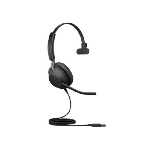 Jabra Evolve2 40 UC Mono - Headset - on-ear - convertible - wired - USB-A - noise isolating 1