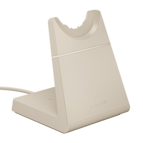 Jabra - Charging stand - beige - for Evolve2 65 MS Mono, 65 MS Stereo, 65 UC Mono, 65 UC Stereo 1