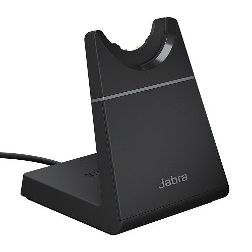 Jabra - Charging stand - black - for Evolve2 65 MS Mono, 65 MS Stereo, 65 UC Mono, 65 UC Stereo 1
