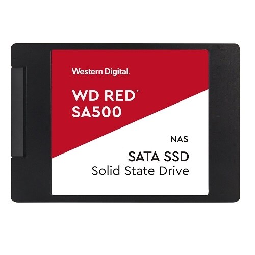 WD Red SA500 NAS SATA SSD WDS400T1R0A - Solid state drive - 4 TB - internal - 2.5" - SATA 6Gb/s 1