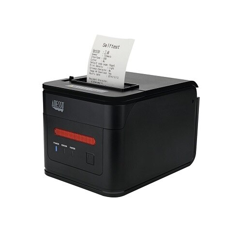Adesso NuPrint 310 - Receipt printer - thermal paper - Roll (8 cm) - up to 260 mm/sec - USB, serial - cutter 1