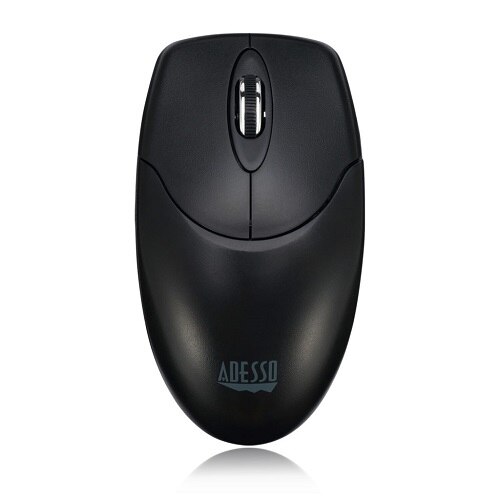 Adesso iMouse M60 - Mouse - right and left-handed - optical - 3 buttons - wireless - 2.4 GHz - USB wireless receiver 1
