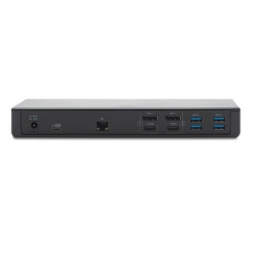 Kensington SD4750P USB-C & USB 3.0 Dual 4K Docking Station - 85W PD - DP & HDMI - Win/Mac - Docking station - USB-C / USB 3.0 - 2 x HDMI, 2 x DP - GigE - 135 Watt - North America 1