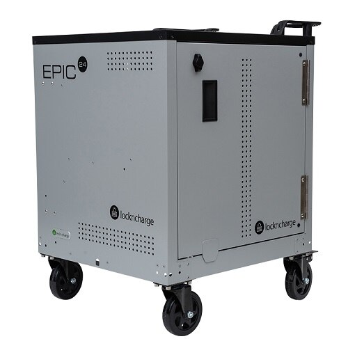 LocknCharge EPIC 24 - Cart (charge only) for 24 tablets / Laptops - lockable - heavy-duty welded steel 1