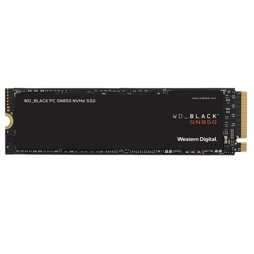 WD Black SN850 NVMe SSD WDS100T1X0E - Solid state drive - 1 TB - internal - M.2 2280 - PCI Express 4.0 x4 (NVMe) 1
